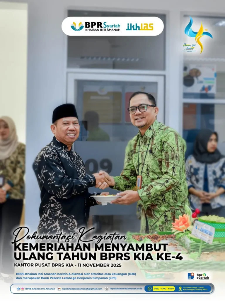 🎉 Selamat Ulang Tahun ke-4 BPRS Khairan Inti Amanah! 🎉Dengan tema “Tumbuh Sehat, Inovasi Berk (10)