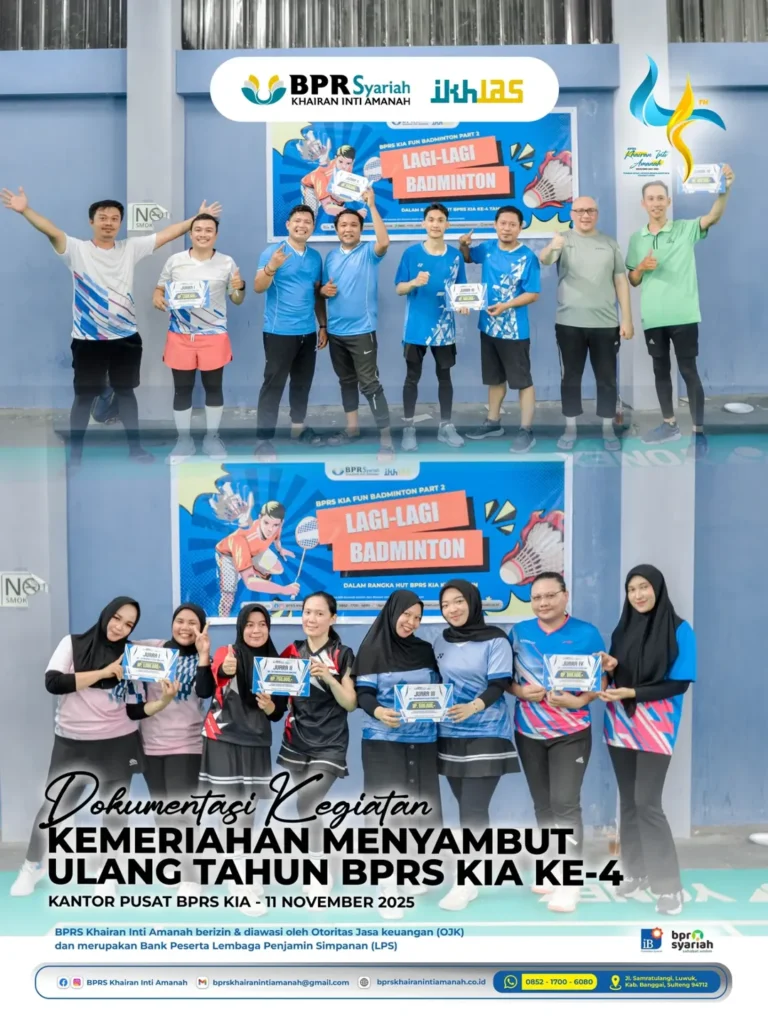 🎉 Selamat Ulang Tahun ke-4 BPRS Khairan Inti Amanah! 🎉Dengan tema “Tumbuh Sehat, Inovasi Berk (2)