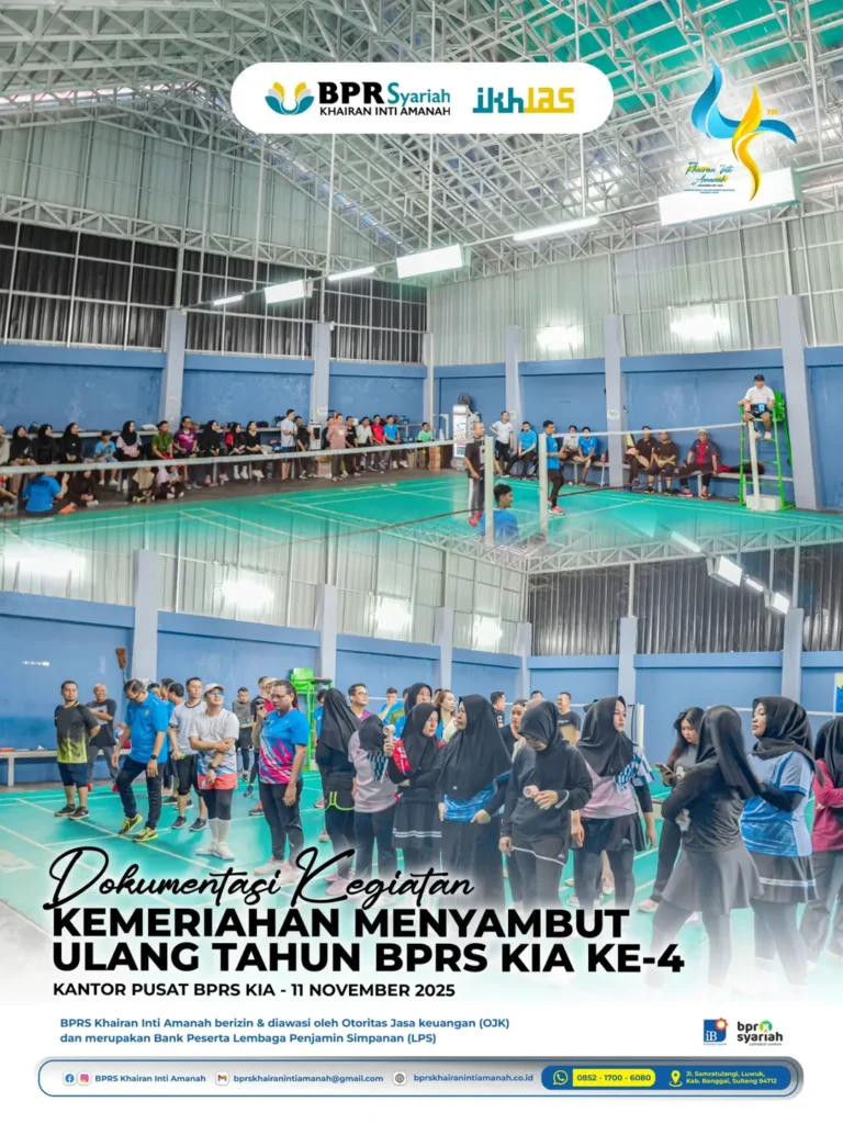 🎉 Selamat Ulang Tahun ke-4 BPRS Khairan Inti Amanah! 🎉Dengan tema “Tumbuh Sehat, Inovasi Berk (5)