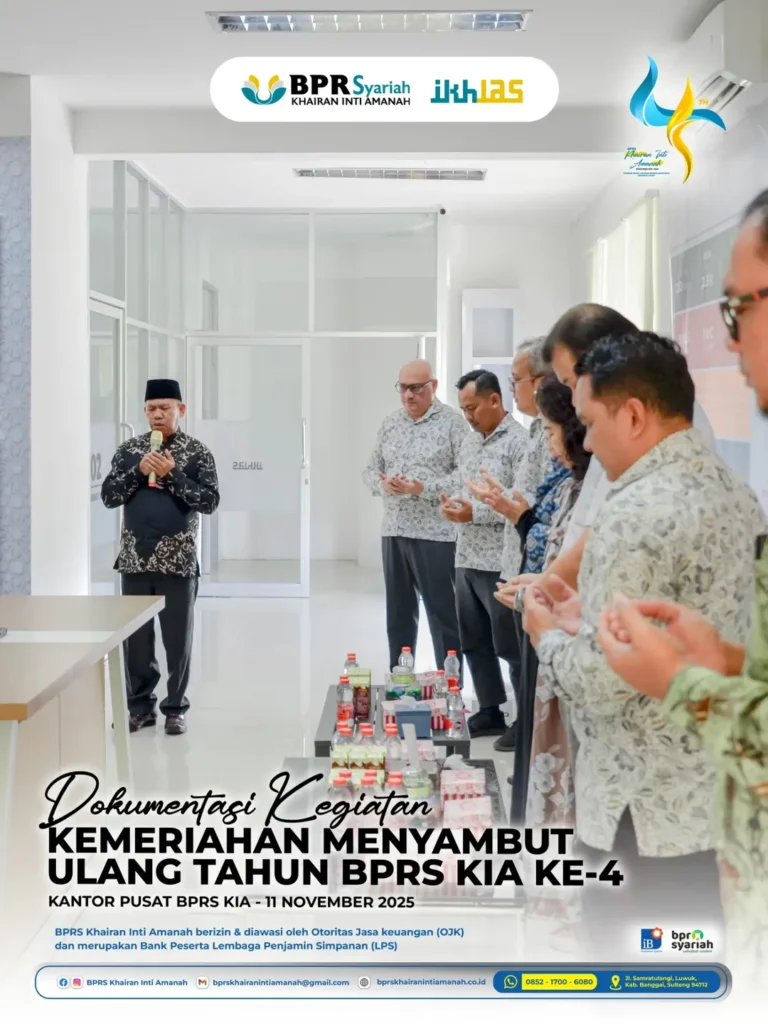 🎉 Selamat Ulang Tahun ke-4 BPRS Khairan Inti Amanah! 🎉Dengan tema “Tumbuh Sehat, Inovasi Berk (6)