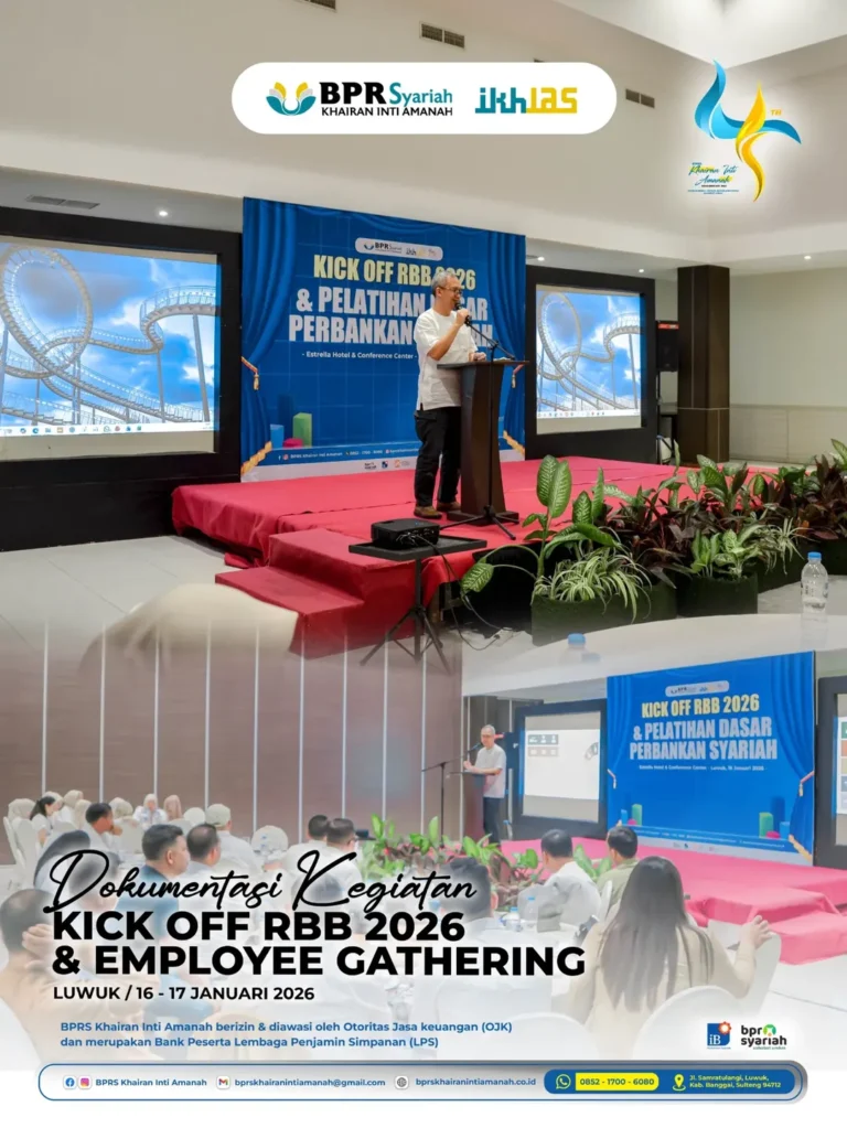 Melangkah Pasti Menuju 2026! 🚀Keseruan agenda Kick Off RBB 2026 & Employee Gathering BPRS Khai (1)